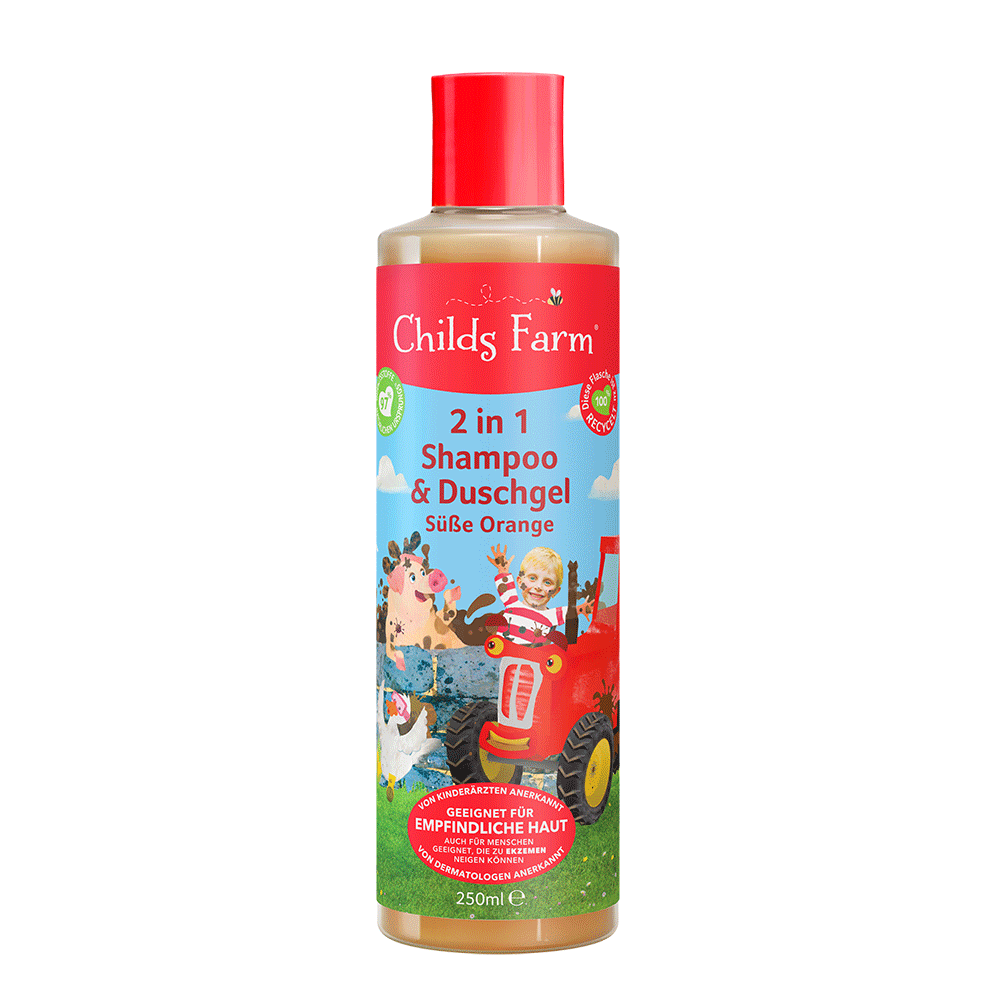 Bild: Childs Farm 2in1 Shampoo & Duschgel Süße Orange 