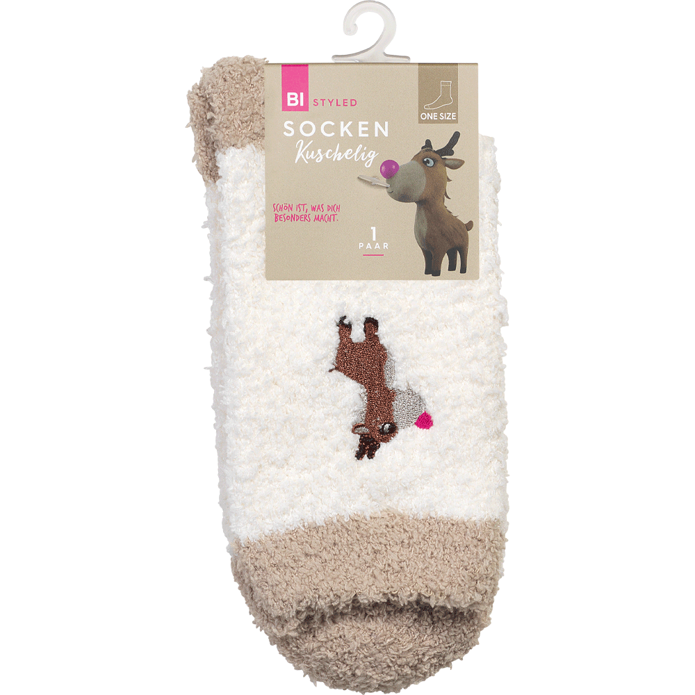 Bild: BI STYLED Kuschelsocken Rosi 