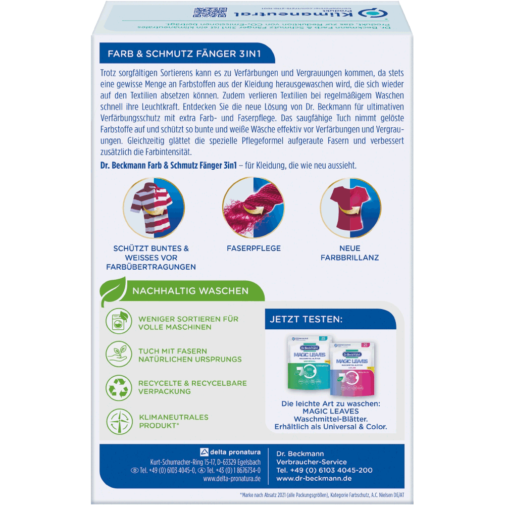 Bild: Dr. Beckmann Farb & Schmutzfänger All in 1 