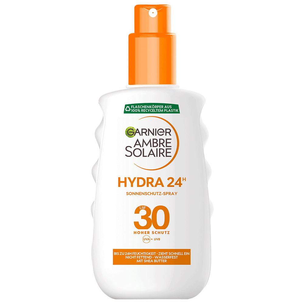 Bild: GARNIER AMBRE SOLAIRE Hydra 24H Sonnenschutz-Spray 