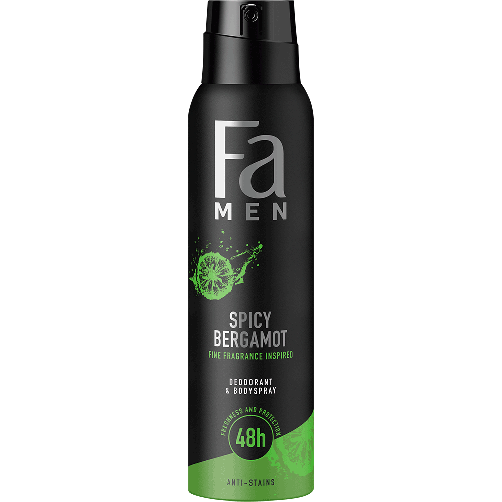 Bild: Fa MEN Deo Spray Spicy Bergamot 