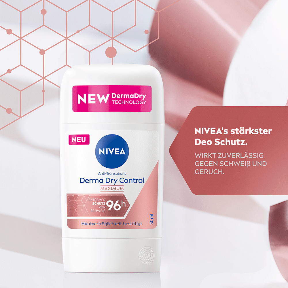 Bild: NIVEA Deo Stick Derma Dry Control Maximum 