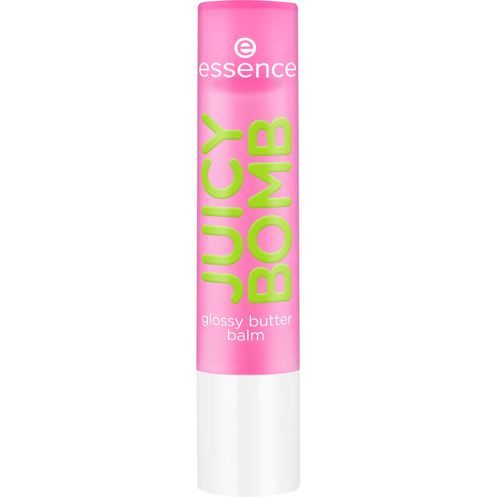 Bild: essence JUICY BOMB glossy butter balm Time To Pitaya