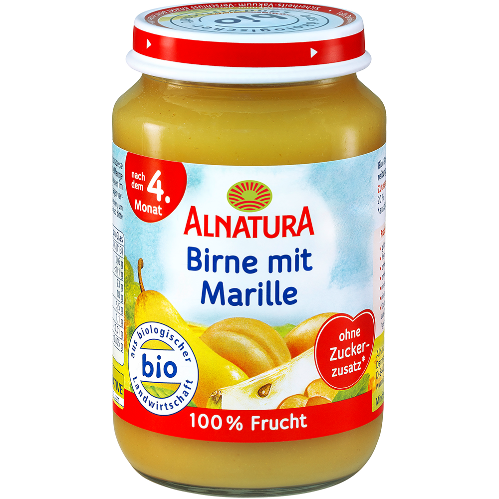 Bild: ALNATURA Birne mit Marille 