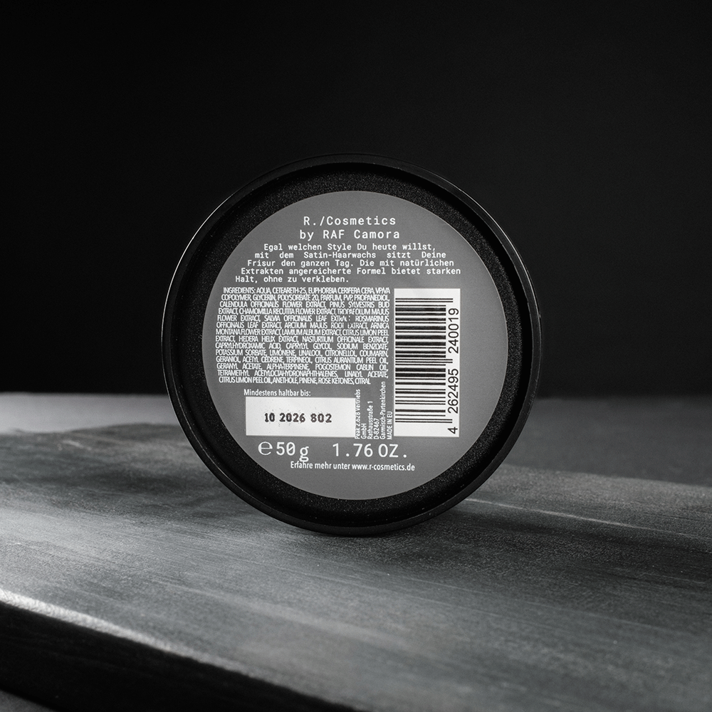 Bild: R./Cosmetics by Raf Camora Satin Wax 