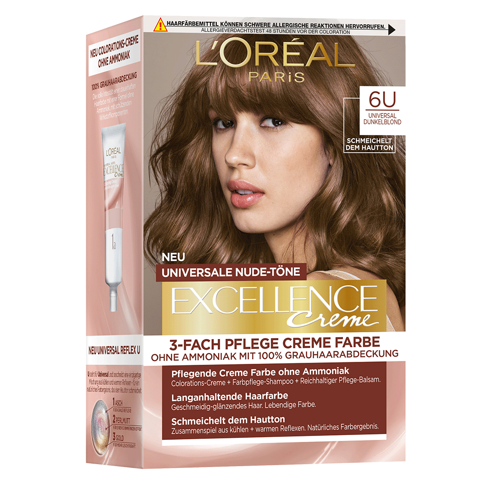 Bild: L'ORÉAL PARIS Excellence Haarcoloration dunkelblond