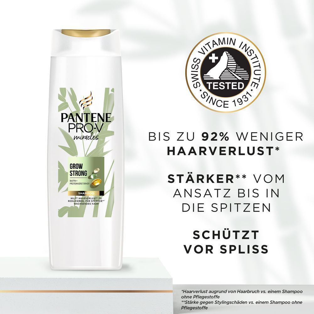 Bild: PANTENE PRO-V Grow Strong Shampoo 