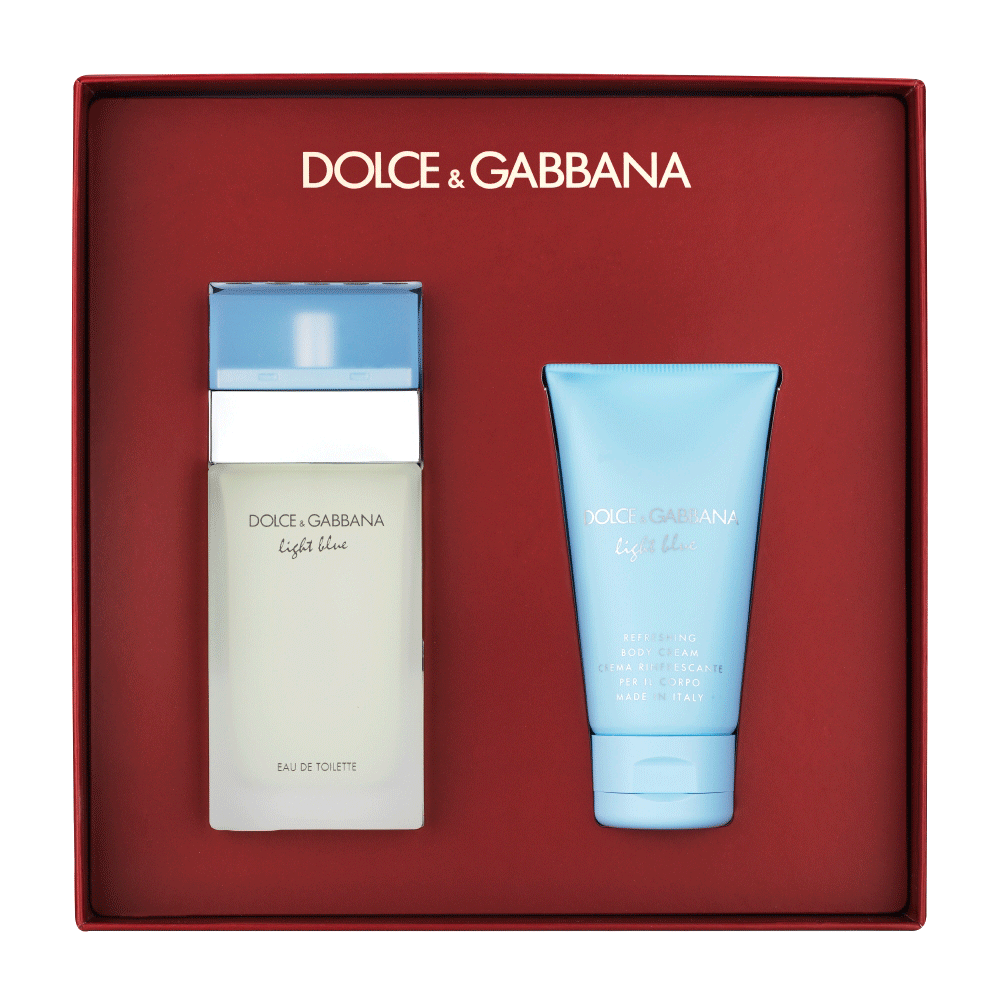 Dolce Gabbana Light Blue Geschenkset Eau de Toilette 50 ml Bodylotion 50 ml online kaufen