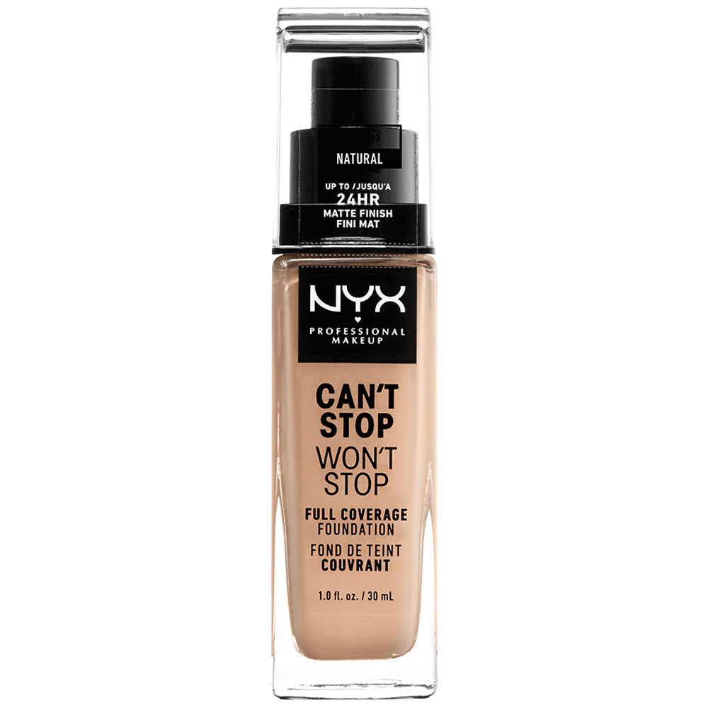 Bild: NYX Professional Make-up Can't Stop Won't Stop 24-Hour Foundation natural