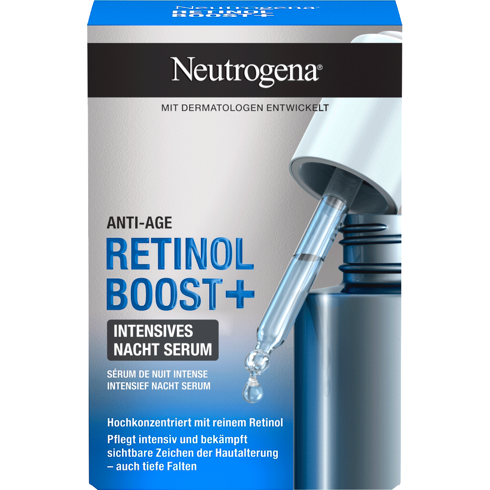 Bild: Neutrogena Retinol Boost+ intensives Nachtserum 