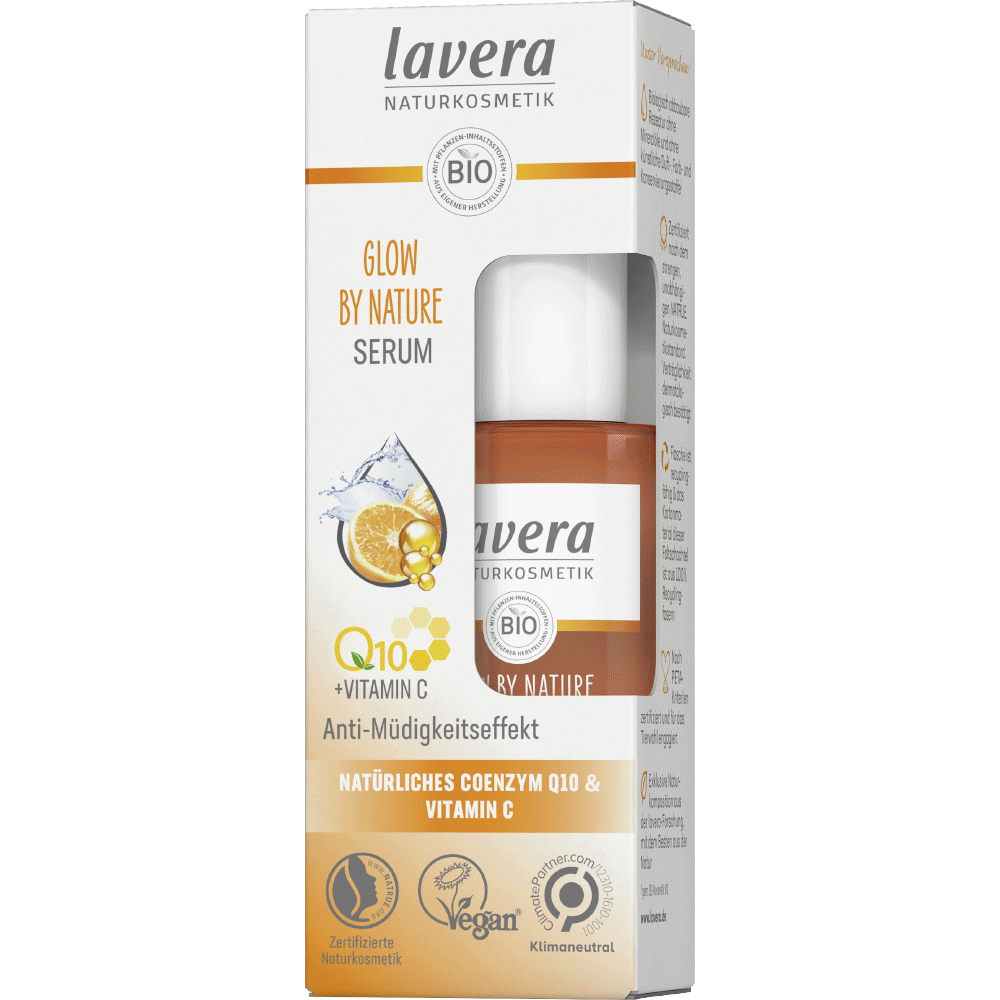 Bild: lavera Glow by Nature Serum Coenzym Q10 & Vitamin C 