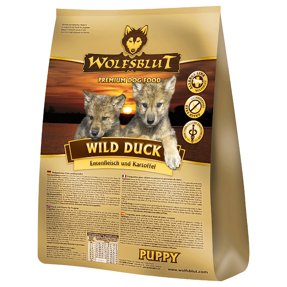 Bild: Wolfsblut Wild Duck Puppy 