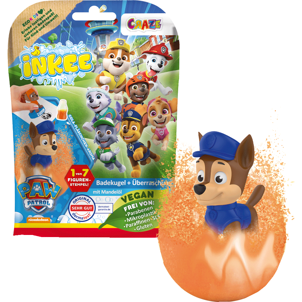 Bild: Craze Inkee Badebombe Paw Patrol 