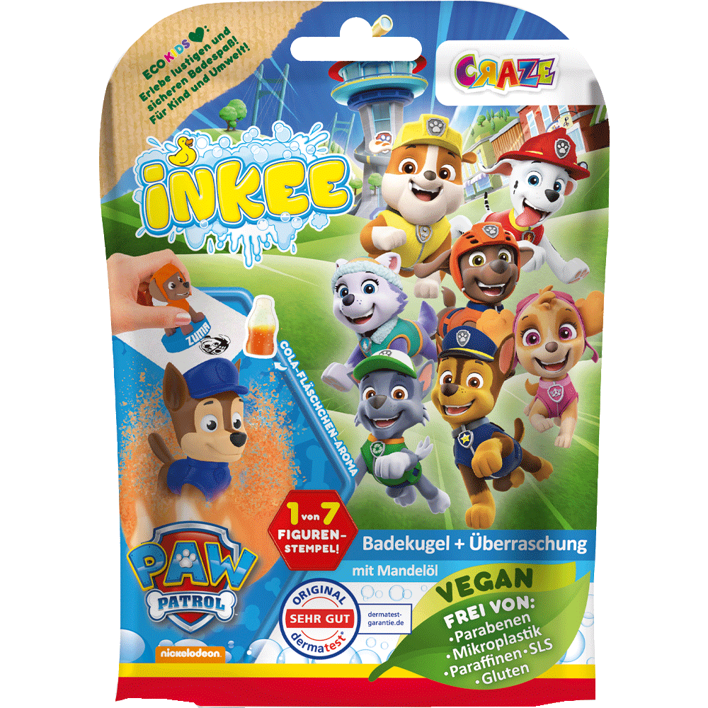 Bild: Craze Inkee Badebombe Paw Patrol 