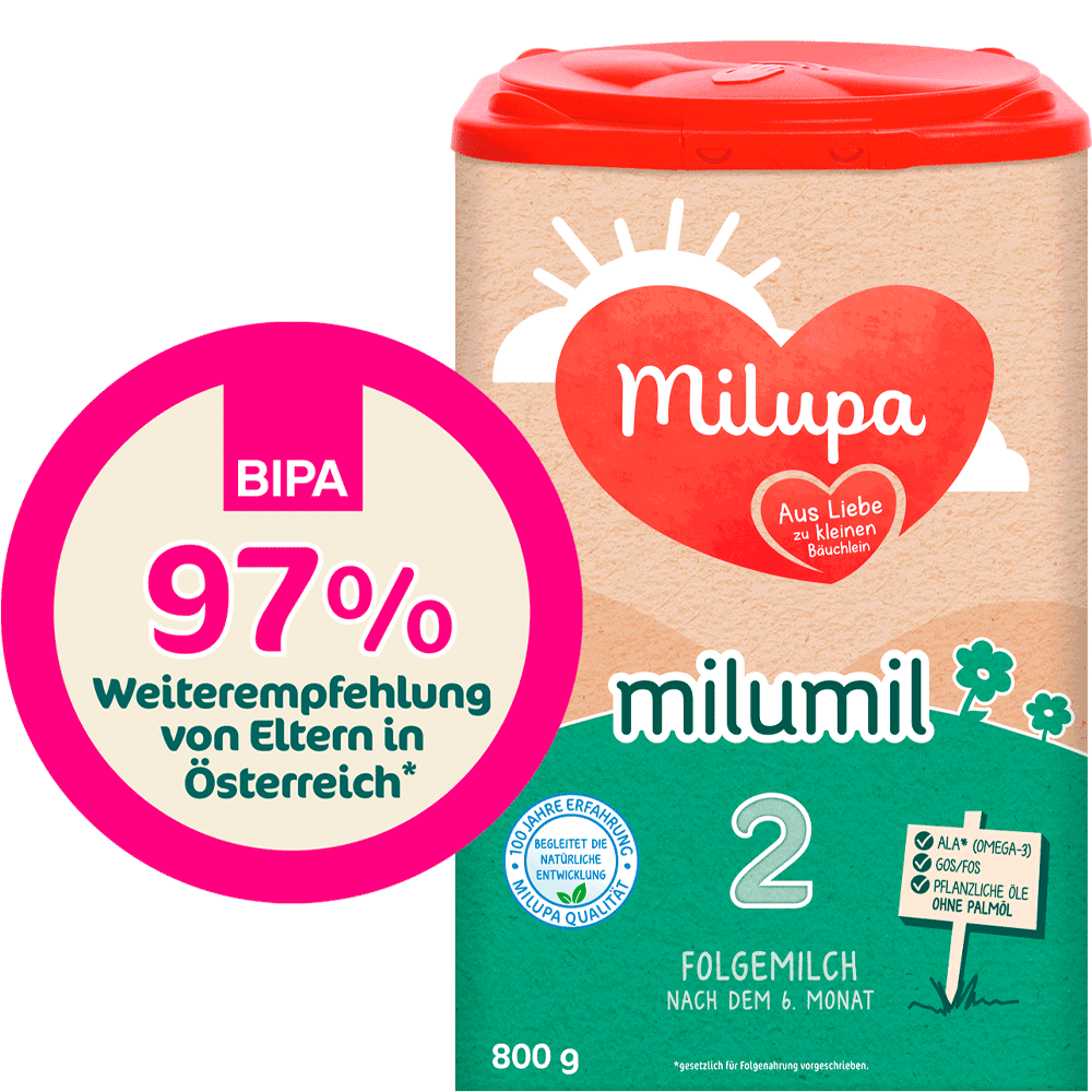 Bild: Milupa Milumil 2, Folgemilch 