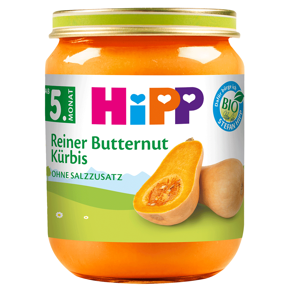 Bild: HiPP Reiner Butternut Kürbis 