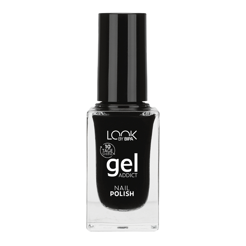 Bild: LOOK BY BIPA Gel Addict Nail Polish Black Beauty