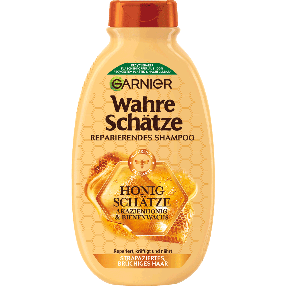 Bild: GARNIER Wahre Schätze Shampoo - Der stärkende Reparierer 