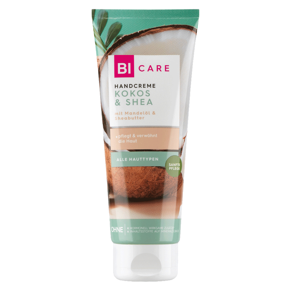 Bild: BI CARE Handcreme Kokos & Shea 