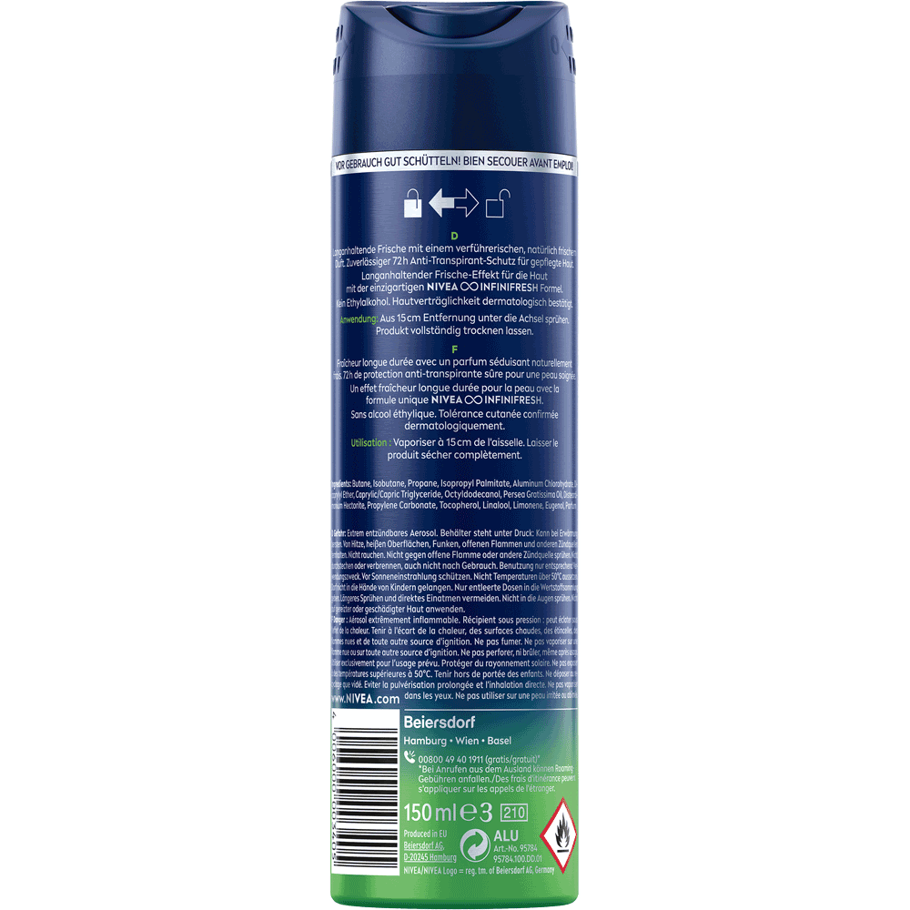 Bild: NIVEA MEN Deo Spray Fresh Sensation 