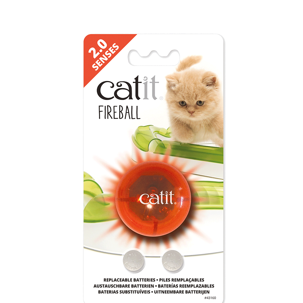 Bild: catit Senses 2.0 Fireball für Spielschiene 