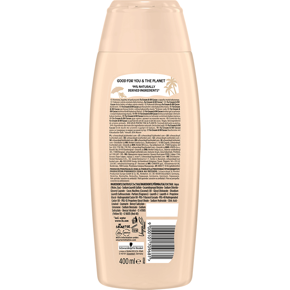 Bild: Fa Cremedusche Cream & Oil Cacao 