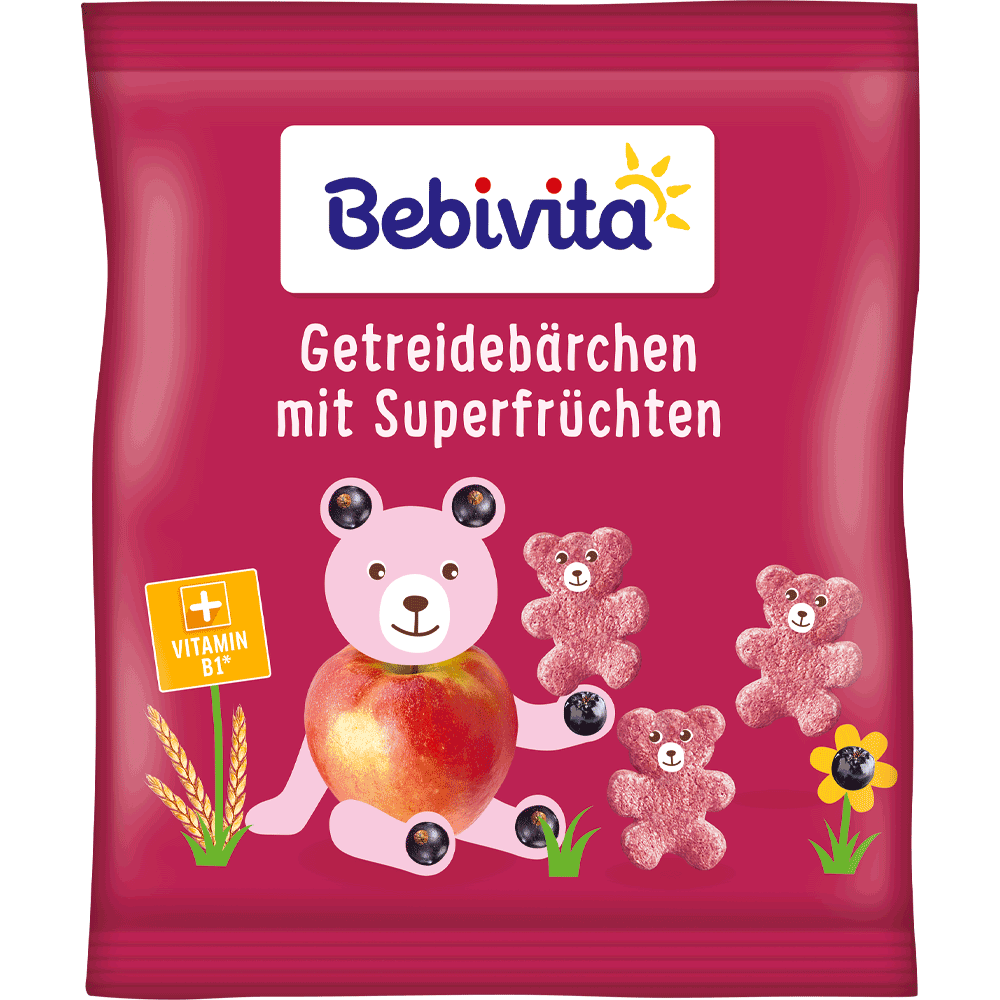 Bild: Bebivita Getreidebärchen mit Superfrüchten 