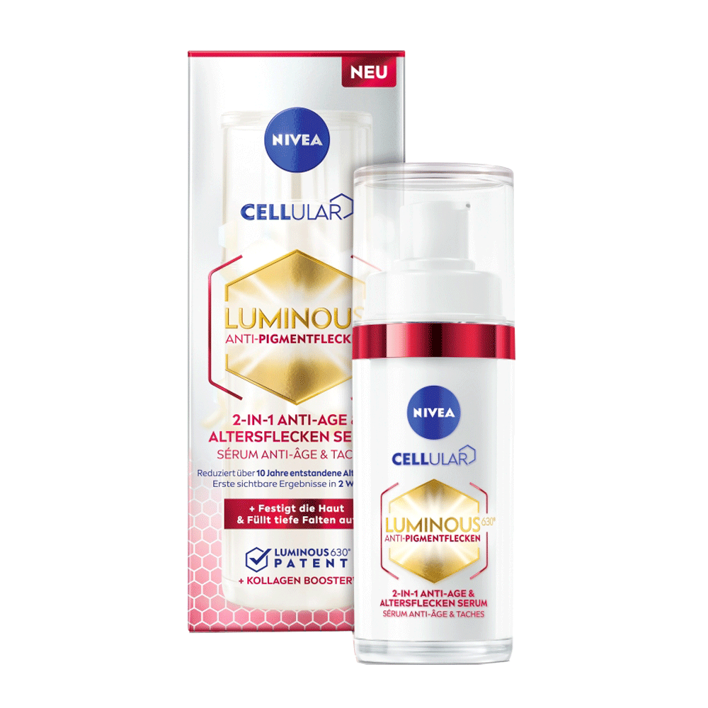 Bild: NIVEA Luminous 630° Serum 2in1 Anti Age & Altersflecken 