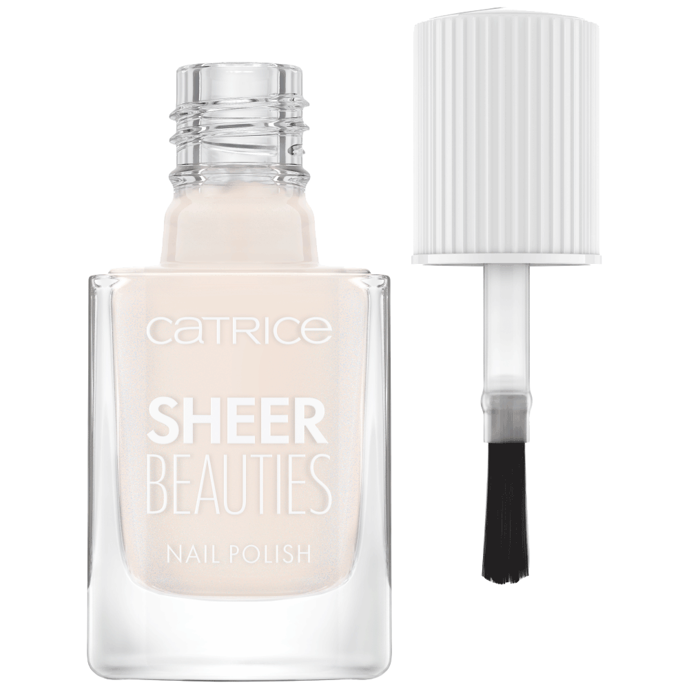 Bild: Catrice Sheer Beauties Nagellack milky not gulity