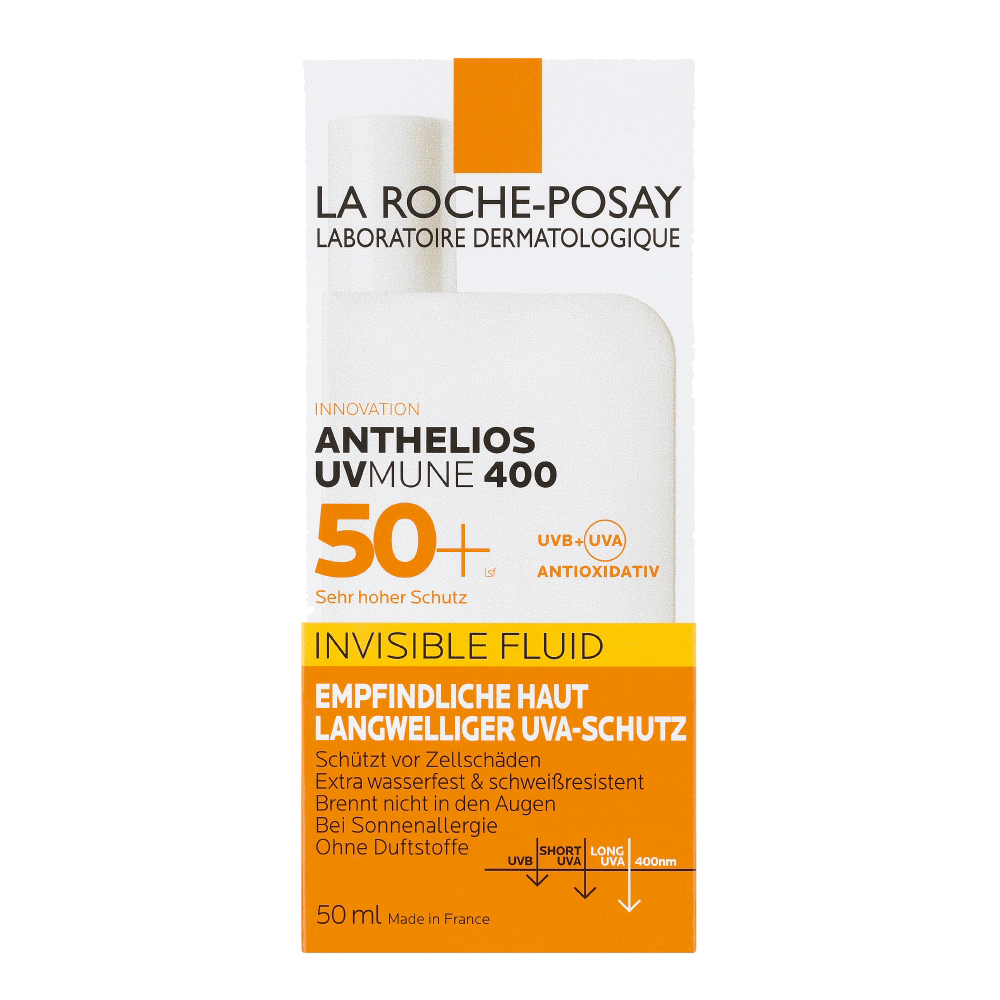 Bild: La Roche-Posay Anthelios UVMune 400 Invisible Fluid LSF 50+ 