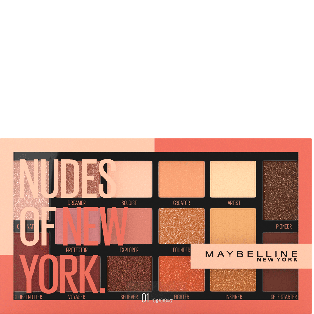 Bild: MAYBELLINE Nudes of New York Lidschattenpalette 