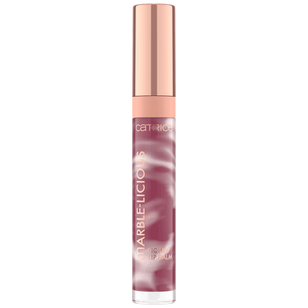 Bild: Catrice Marble-licious Liquid Lip Balm strawless flawless