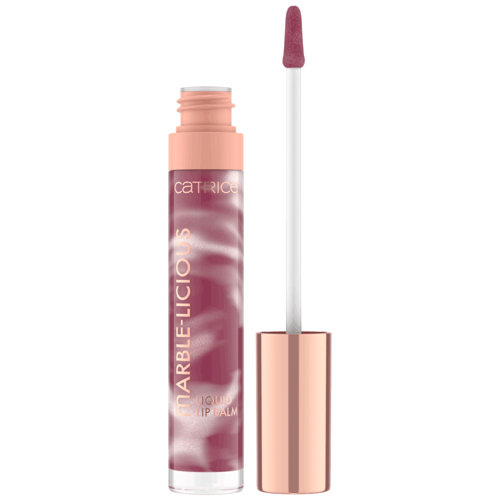 Bild: Catrice Marble-licious Liquid Lip Balm strawless flawless