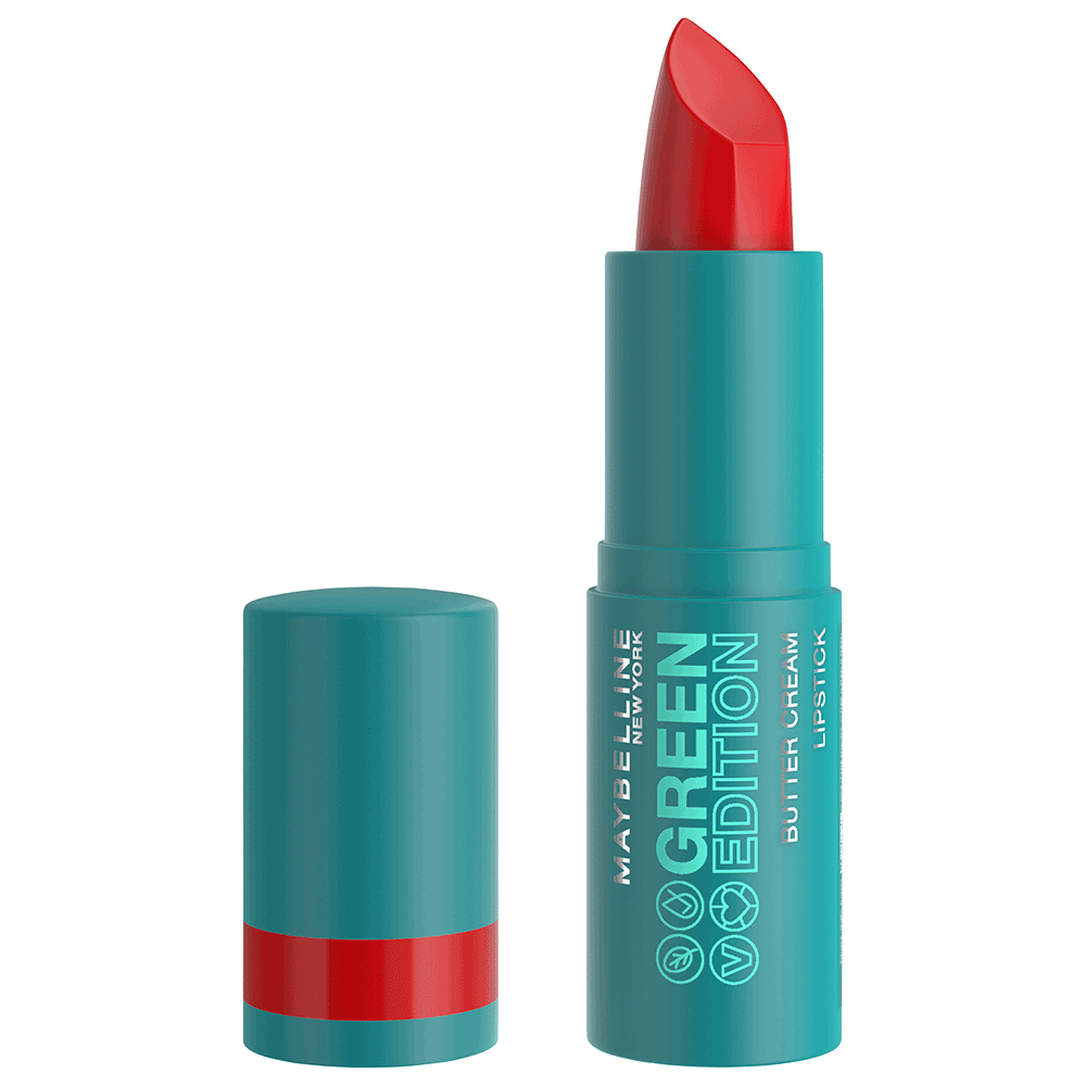 Bild: MAYBELLINE Green Edition Buttercream Lippenstift Rainfores