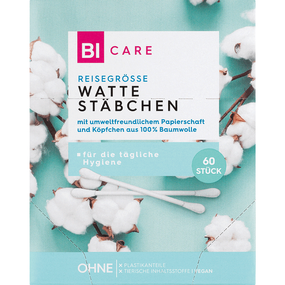 Bild: BI CARE Wattestäbchen 