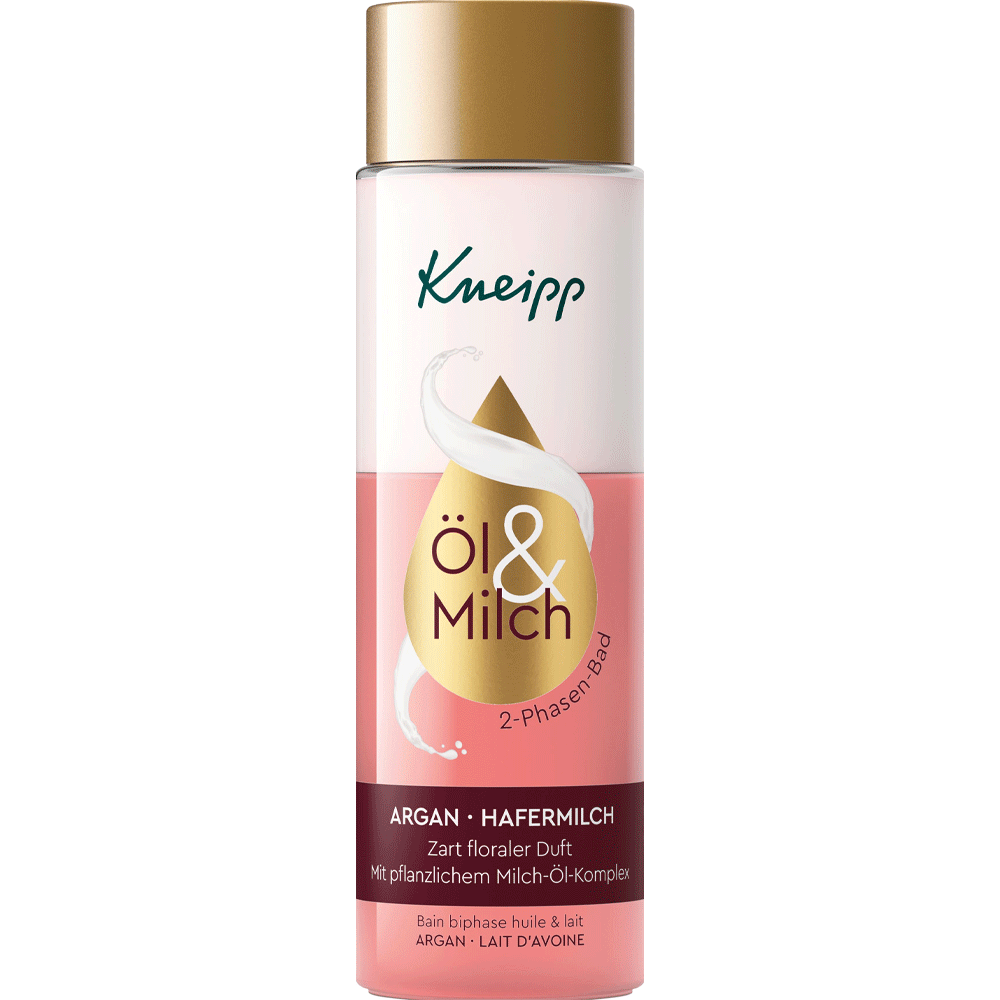 Bild: Kneipp 2-Phasen-Bad Öl & Milch Argan & Hafermilch 