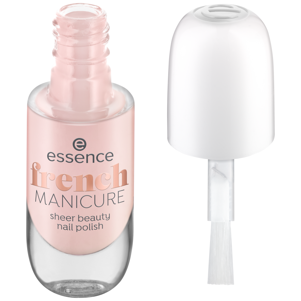 Bild: essence French Manicure sheer beauty Nagellack 