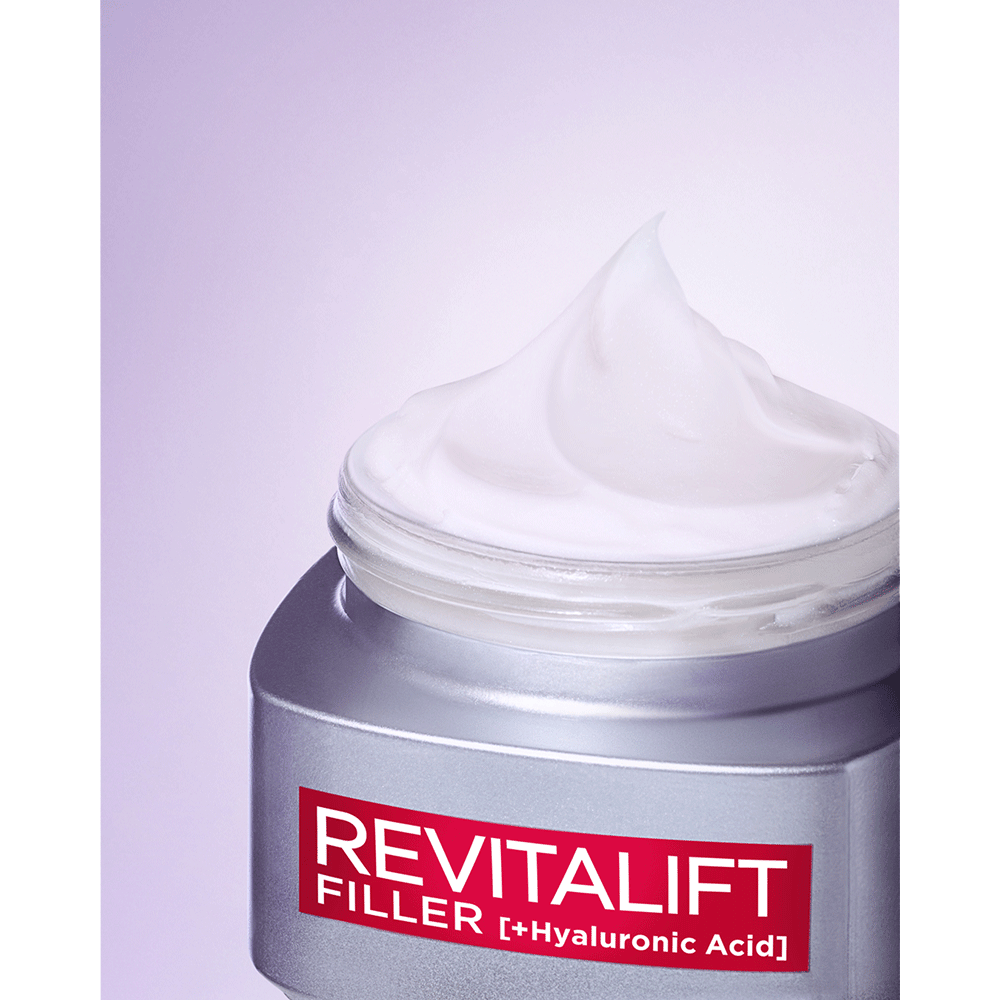 Bild: L'ORÉAL PARIS Revitalift Filler Tages- und Nachtcreme Pflegeset Hyaluronsäure 