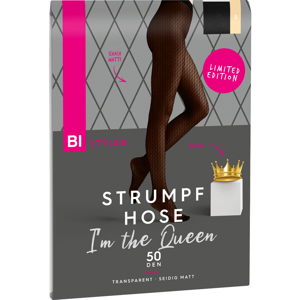 Bild: BI STYLED Strumpfhose I'm the Queen 50 DEN 