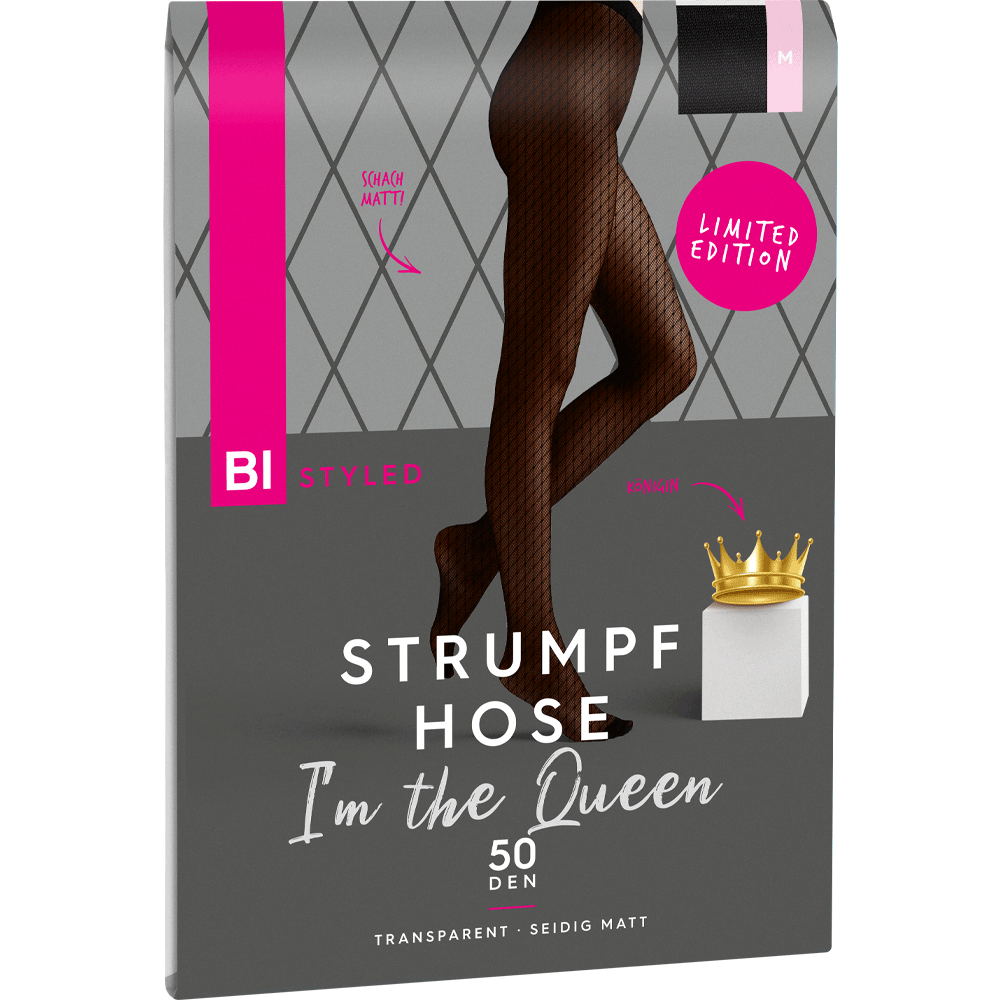 Bild: BI STYLED Strumpfhose I'm the Queen 50 DEN 