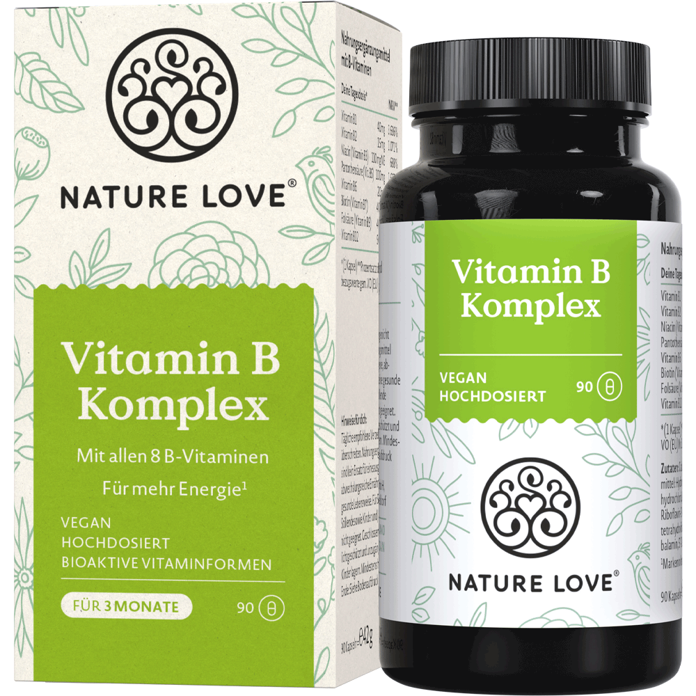 Bild: NATURE LOVE Vitamin B Komplex 