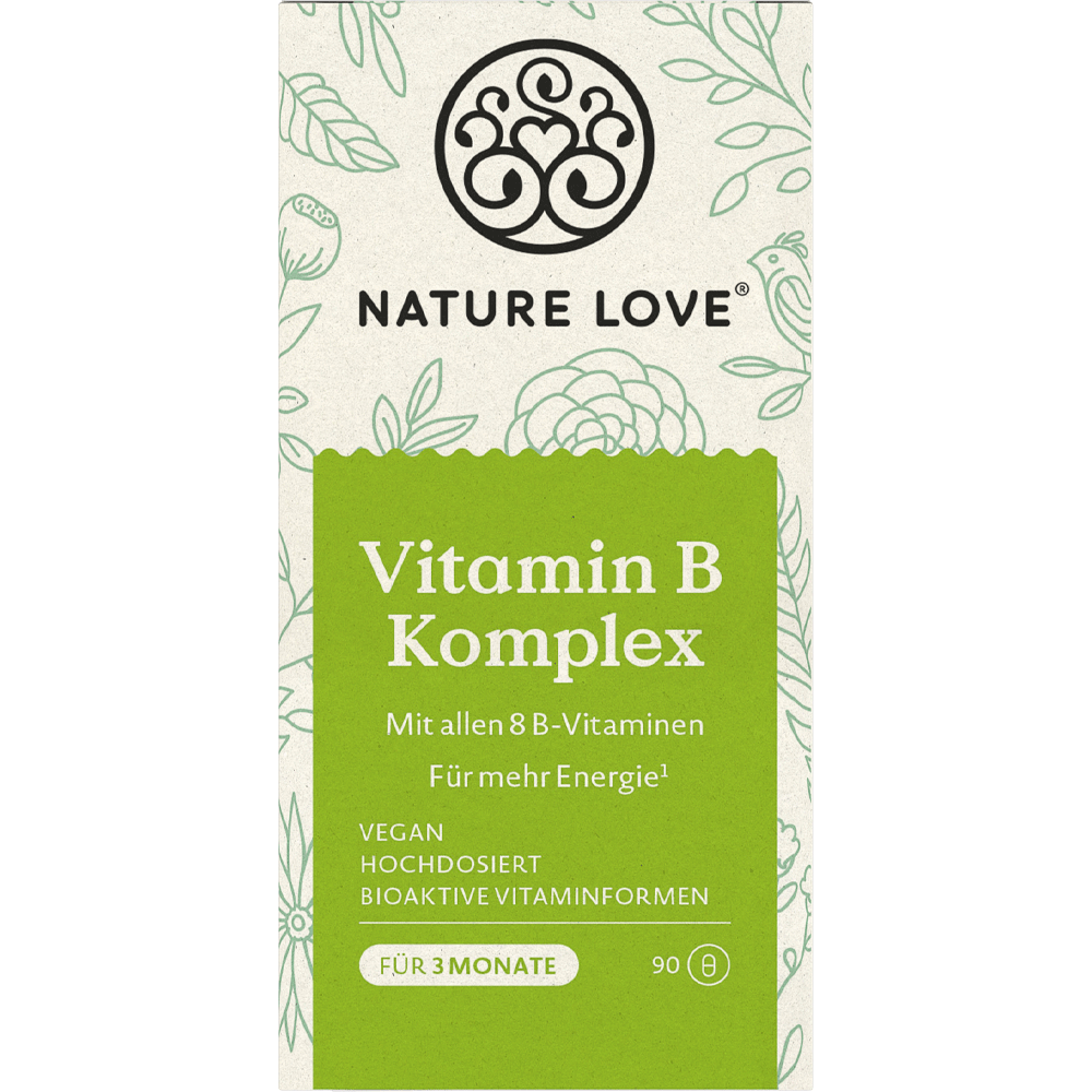 Bild: NATURE LOVE Vitamin B Komplex 