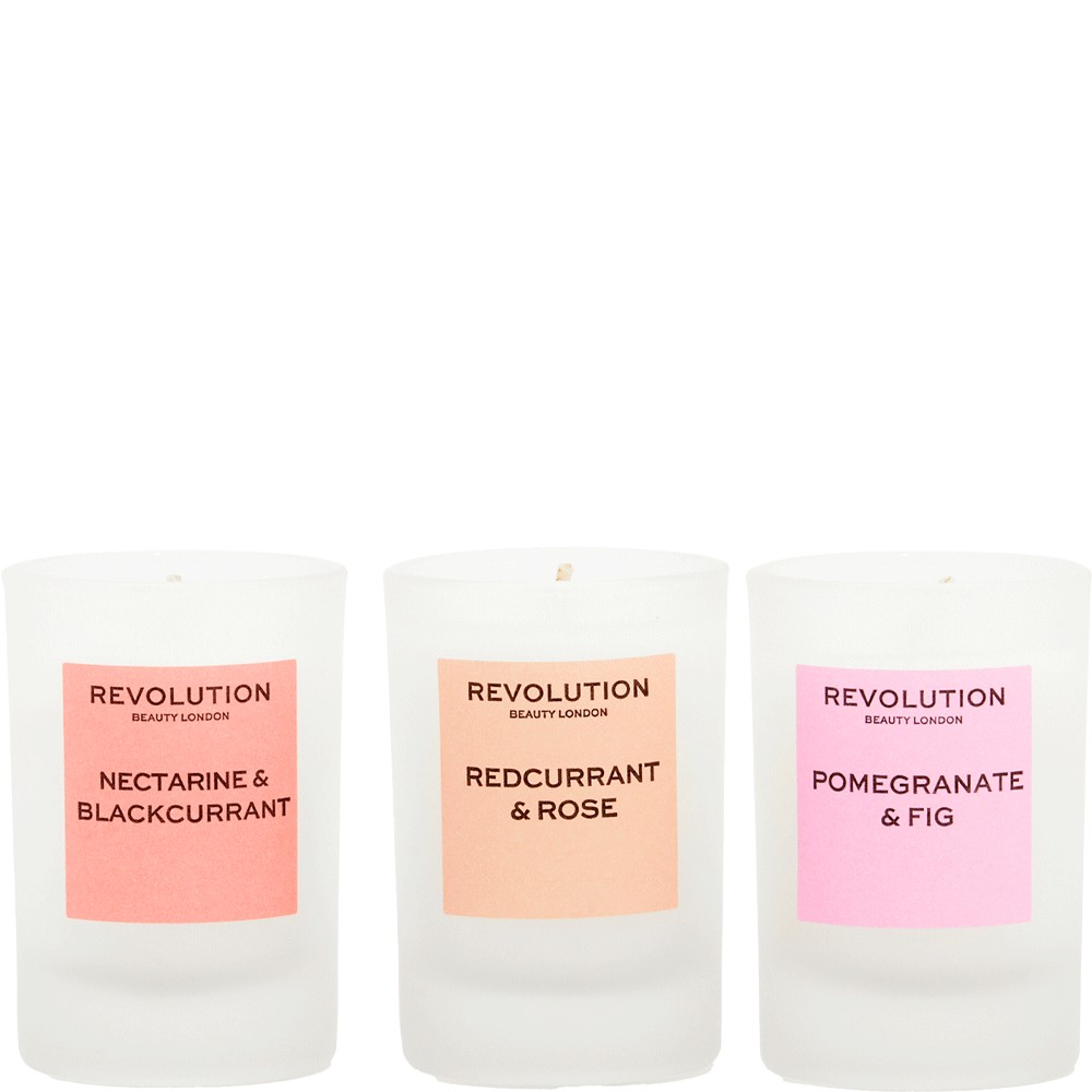 Bild: Revolution Duftkerzen Set Fruity Mini 