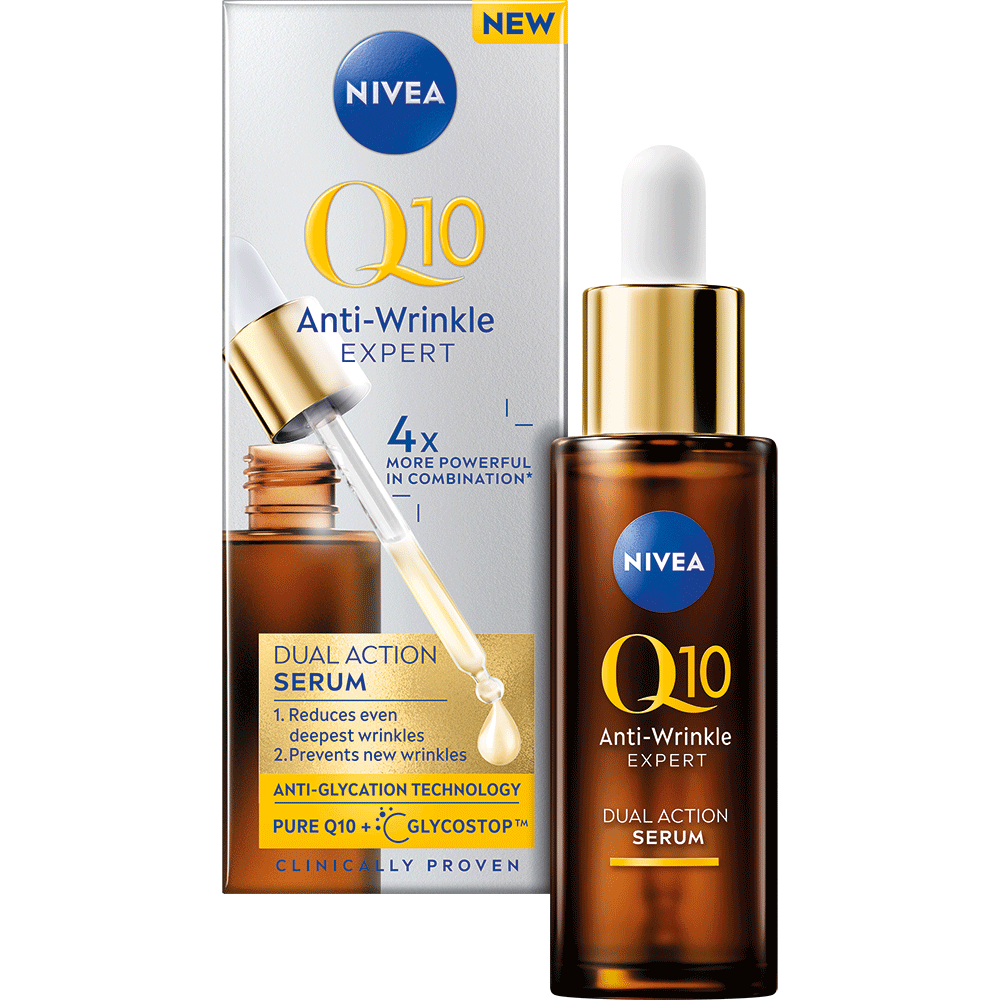 Bild: NIVEA Q10 Anti Falten Expert Dual Action Serum 