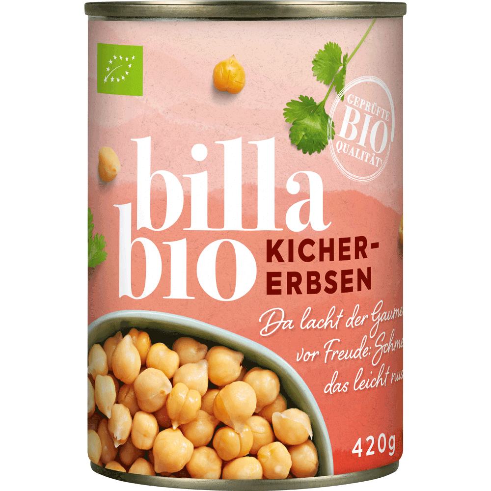 Bild: Billa Bio Kichererbsen 