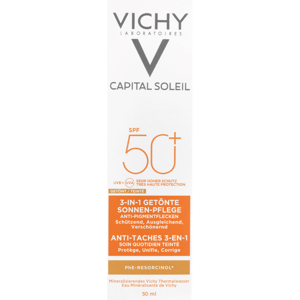 Bild: Vichy Capital Soleil Anti-Pigmentflecken LSF 50+ 