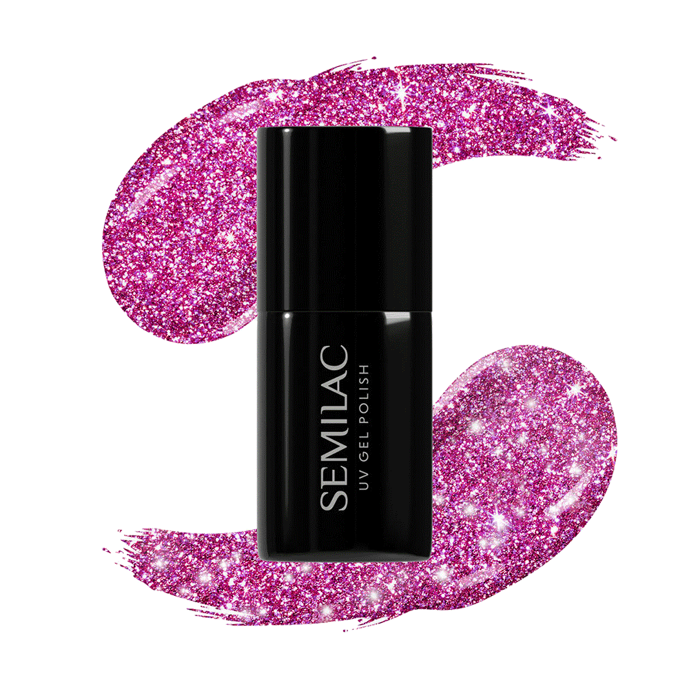 Bild: Semilac UV Nagellack Pink Bubbles