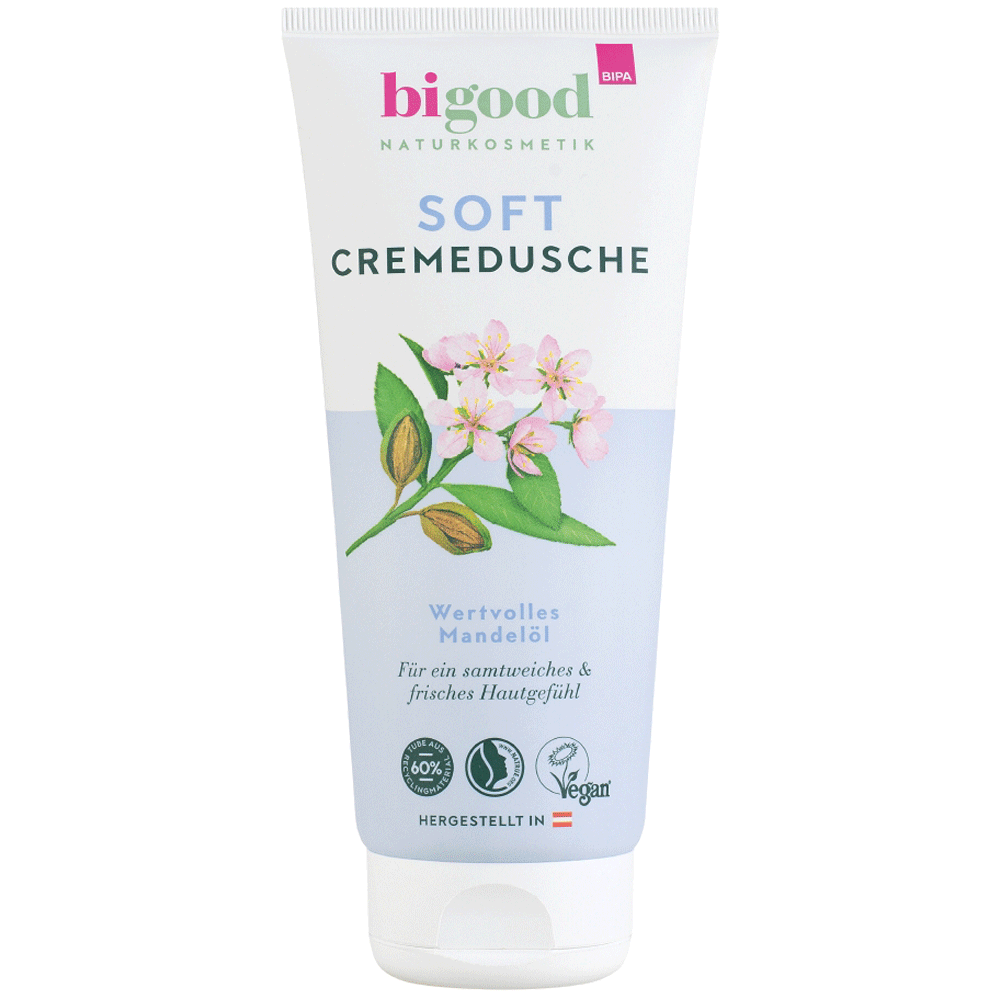 Bild: bi good Soft Cremedusche Mandelöl 