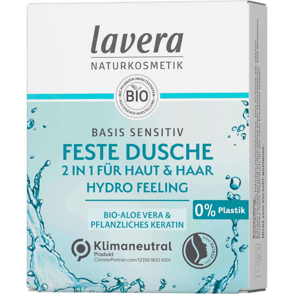 Bild: lavera Feste Dusche Hydro Feeling 