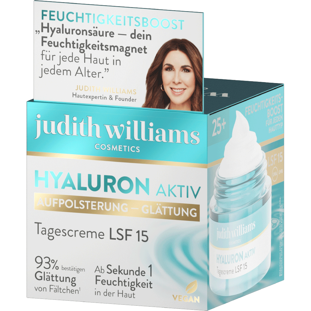 Bild: Judith Williams Tagescreme Hyaluron Aktiv LSF 15 